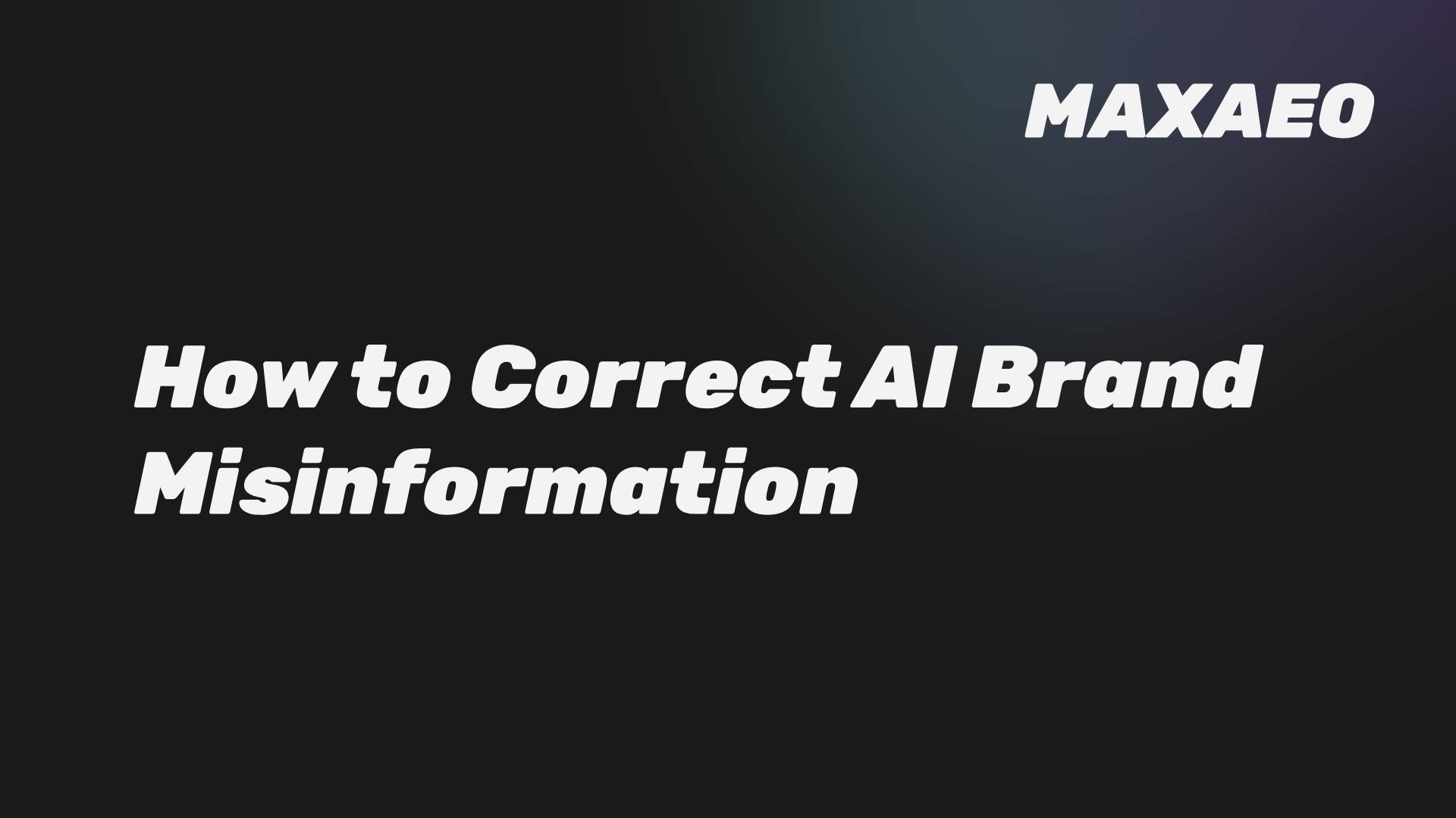 AI hallucinations are a critical brand risk. This guide provides a 4-step framework for B2B leaders to correct AI-generated misinformation and take control of their brand narrative.